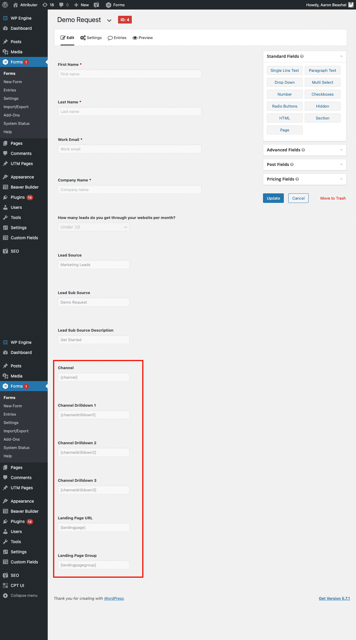 Forms-‹-Attributer-—-WordPress Forms-‹-Attributer-—-WordPress