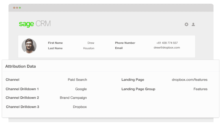 The easiest way to track Google Ad campaigns in Sage CRM - Attributer