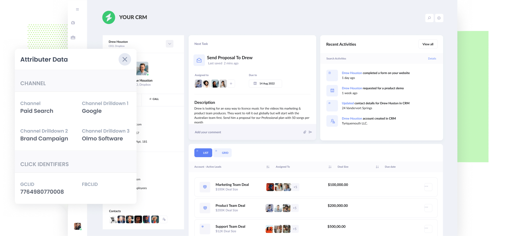 GCLID in CRM