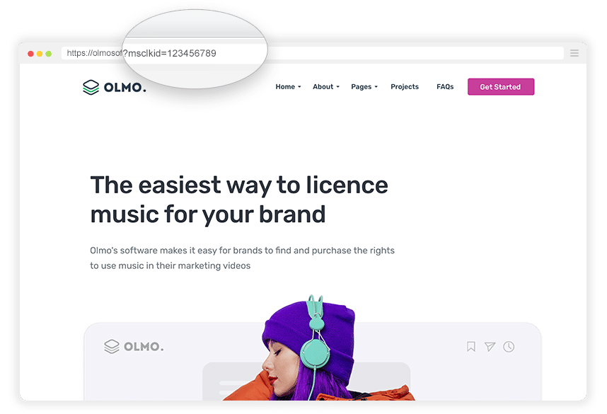 MSCLKID in URL