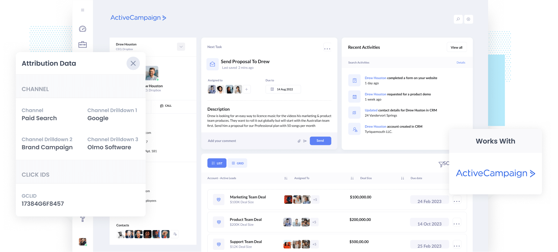 ActiveCampaign - GCLID