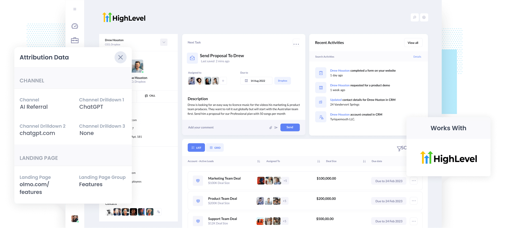 Track leads & customers from AI in GoHighLevel
