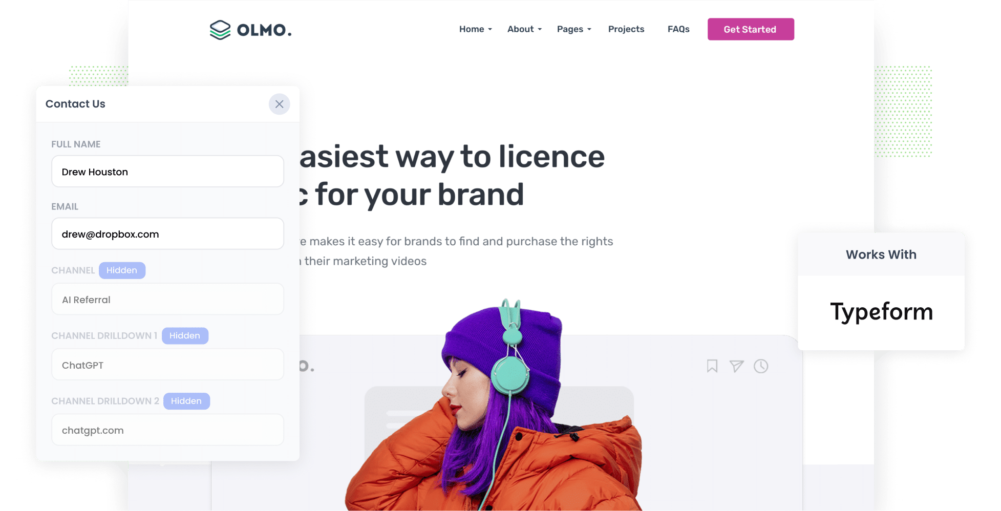 Track leads & customers from AI in Typeform